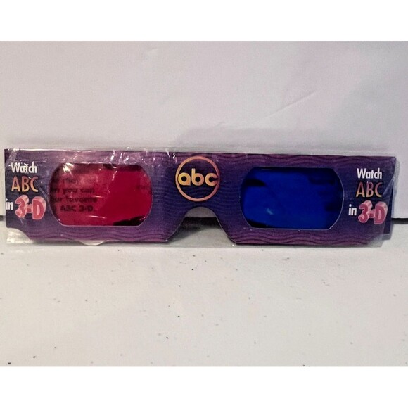 Vintage 1997 Wendy's 3-D Glasses – ABC TV Special Edition (Factory Sealed!) - Picture 2 of 5